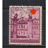 Германия Генерал-губернаторство 1940 Дворец Брюля Варшава Концовка #51