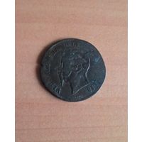 Италия, 5 чентезимо 1861 года*