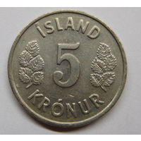 Исландия 5 крон 1978 г