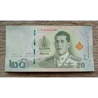 Werty71 Таиланд 20 бат 2018 банкнота (бумага) Король Рама 10 Маха Ваджиралонгкорн