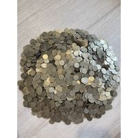 10 копеек 1961-91. Лот 5,82 кг (около 3450 штук)