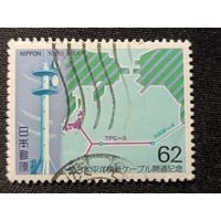 Япония, 1989. 3-ий Транс-тихоокеанский волокнисто-оптический кабель