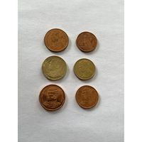 Таиланд 6 монет