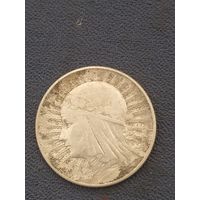 5 злотых 1934 г Ядвига