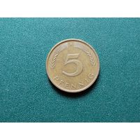 5 пфеннигов ФРГ.