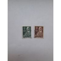 Марки Швеция  Лауреат Нобелевской премии Мира 1930 Н Седерблюм