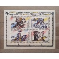 Франция 1991г. Блок. 200 лет Французской революции. **
