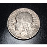 2 злотых 1934. Ядвига. Польша, серебро