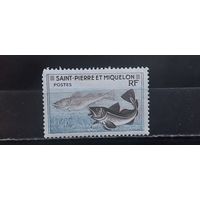 РАСПРОДАЖА СЕН-ПЬЕР И МИКЕЛОН 1957г. Чист*