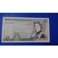 Великобритания 5 фунтов 1988-1991