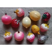 Ёлочные игрушки СССР цена за все