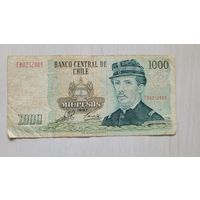С 1 руб! Чили 1000 песо 1997 года