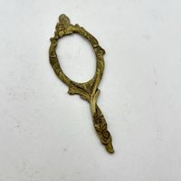 Латунная оправа для ручного зеркала. Франция. Арт 3225