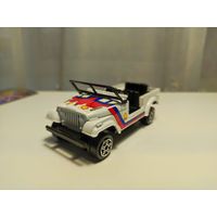 Jeep CJ-7 1:43 Bburago Made in Italy машинка металлическая модель автомобиля джип