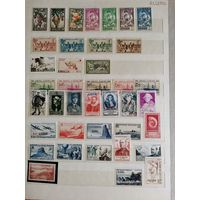 Алжир. с 1936-1957гг. Отличная коллекция марок, много целых серий. Редкие и дорогие марки коллекционнного качества!!!