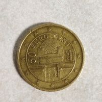 50 евроцентов 2002 Австрия