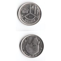 1 франк Бельгия 1990 года