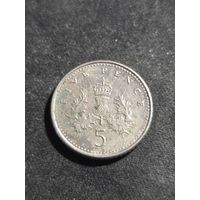 Великобритания 5 пенсов 2000