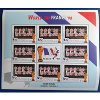 ЧМ по футболу 1998г. Франция. Сборная Хорватии.