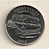 Панама 1/2 бальбоа 2012 Панама-Вьехо - Королевский дом
