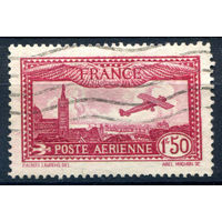 Франция - 1930г. - авиация, авиапочта - 1 марка - полная серия, гашёная [Mi 251]. #2-Fr-63-A-2