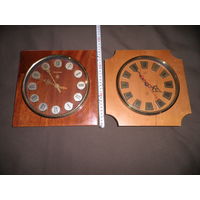 Часы настенные Маяк и Янтарь.С рубля.