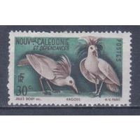 [634] Французские колонии. Новая Каледония 1905. Фауна.Птицы.Кагу. МН