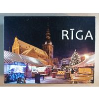 Латвия, города на спичечных коробках, Рига, 7 х 5 х 2 см, спички