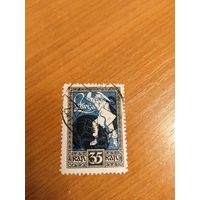 1919 Латвия Мих 38 освобождение Курляндии и Земгале (4-11)