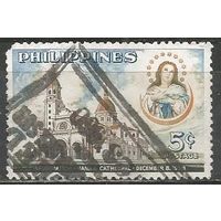 Филиппины. Открытие Манильского собора. 1958г. Mi#622.