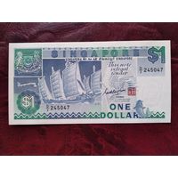 1 доллар Сингапур 1987 г.