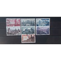 РАСПРОДАЖА ФРАНЦИЯ 1955г. Полная серия. Гаш.