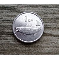 Werty71 Исландия 1 Крона 1992 Рыба Треска