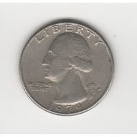 Квотер (25 центов) США 1979 D Лот 8056