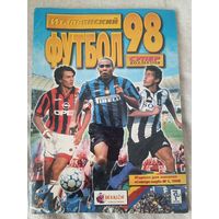 Частично заполненный альбом по коллекции Merlin Итальянский футбол 97-98