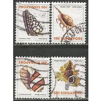 Сингапур. Ракушки. 1977г. 4 марки.