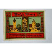 1921 год 50  пфеннигов  Германия нотгельд