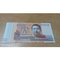100 риэлей 2014 года Камбоджи **5894657