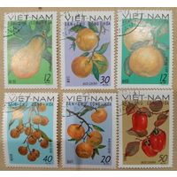 Вьетнам 1969. Фрукты. Полная серия