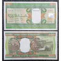 500 угий Мавритания 2002 г. UNC