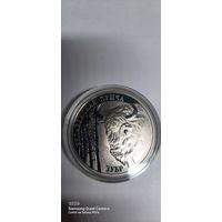 1 руб 2001 год Зубр