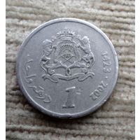 Werty71 Марокко 1 дирхам 2002