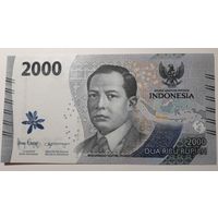 Индонезия, 2000 рупий 2022 г. Серия UBQ. UNC.