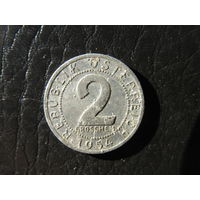 Австрия. 2 грошена.1954. С 20 копеек. Распродажа коллекции. Смотрите другие лоты.