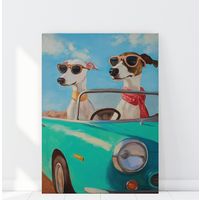 Картина маслом: "Навстречу яркой жизни"