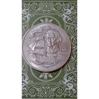 Гибралтар 1 крона 1980 Адмирал Нельсон парусник