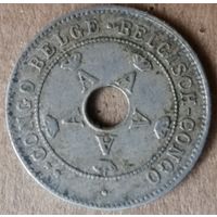 Бельгийское Конго 10 сантимов 1927 г., КМ# 18