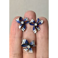 Серьги и кольцо комплект