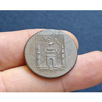 Пуговица РИ, Орловская губ, очень большая, ранняя, 1796-1830