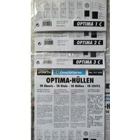 Leuchtturm ZWL Optima Листы промежуточные! Целая пачка 10 шт! Германия, Лёйхтурм, Leuchtturm! ВОЗМОЖЕН ОБМЕН!
